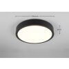 Trio ISEO Plafondlamp LED Zwart, 1-licht