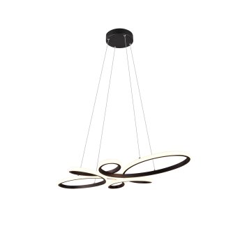 Trio FLY Hanglamp LED Zwart, 1-licht