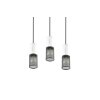 Trio TOSH Hanglamp Zwart, 3-lichts