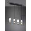 Trio TOSH Hanglamp Zwart, 4-lichts