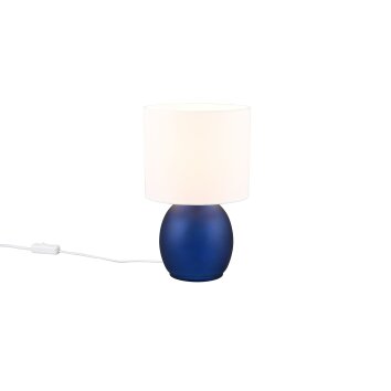 Trio VELA Tafellamp Blauw, 1-licht