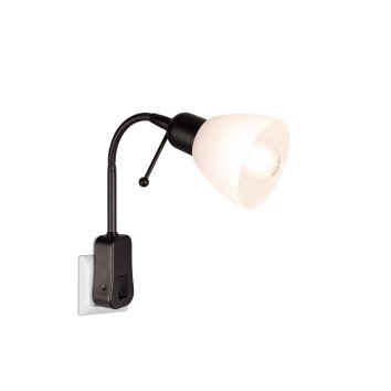 Trio LIGARA Plafondlamp Zwart, 1-licht