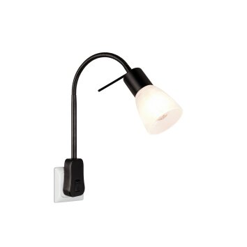 Trio LEVISTO Plafondlamp LED Zwart, 1-licht