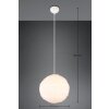 Reality FURRY Hanglamp Beige, 1-licht