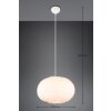 Reality FURRY Hanglamp Beige, 1-licht