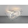 Reality MEO Plafondlamp LED Titan, 1-licht