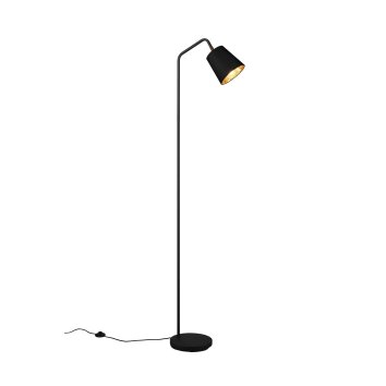 Reality BUDDY Staande lamp Zwart, 1-licht