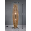 Reality MIKI Staande lamp Bruin, 2-lichts