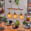 Soungou Hanglamp Natuurlijke kleuren, Zwart, 3-lichts