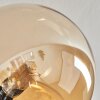 Chehalis Plafondlamp - Glas 12 cm Goud, Zwart, 6-lichts