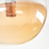 Chehalis Plafondlamp - Glas 10 cm, 12 cm, 15 cm Amber, Duidelijk, Rookkleurig, 10-lichts