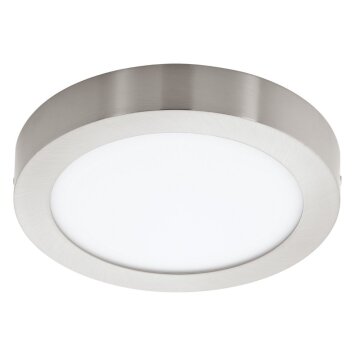 Eglo FUEVA Plafondlamp LED Nikkel mat, 1-licht