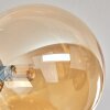 Chehalis Plafondlamp - Glas 15 cm Goud, Zwart, 6-lichts