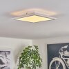 Valmanya Plafondlamp 30 cm LED Wit, 1-licht