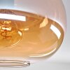 Apedo Plafondlamp - Glas 30 cm Amber, 1-licht