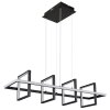 Globo WOLFHARD Hanger LED Zwart, 1-licht, Afstandsbediening