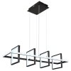 Globo WOLFHARD Hanger LED Zwart, 1-licht, Afstandsbediening