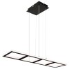 Globo WOLFHARD Hanger LED Zwart, 1-licht, Afstandsbediening