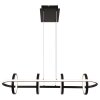 Globo WOLFHARD Hanger LED Zwart, 1-licht, Afstandsbediening