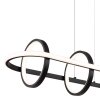 Globo WOLFHARD Hanger LED Zwart, 1-licht, Afstandsbediening