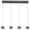 Globo MARTHY Hanger LED Grijs, 4-lichts