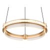 Globo BLONDIE Hanger LED Goud, 1-licht, Afstandsbediening