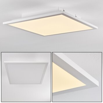 Barasat Plafondlamp LED Wit, 1-licht