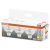 OSRAM set van 3 LED ster GU5.3 6,5W 2700 kelvin 621 Lumen Transparant, 3-lichts