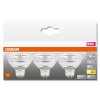 OSRAM set van 3 LED ster GU5.3 6,5W 2700 kelvin 621 Lumen Transparant, 3-lichts