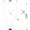 OSRAM LED Star E27 19 watt 4000 kelvin 2452 Lumen