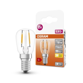 OSRAM set van 2 LED Special E14 1,3 watt 2700 kelvin 110 Lumen