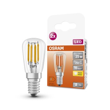 OSRAM set van 2 LED Special E14 2,8W 2700 Kelvin 250 Lumen