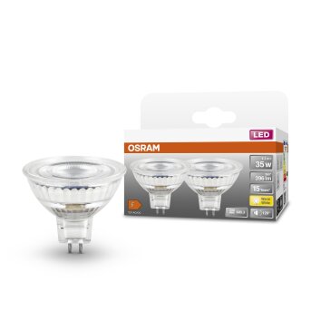 OSRAM set van 2 LED Star GU5.3 4,3 watt 2700 kelvin 396 Lumen