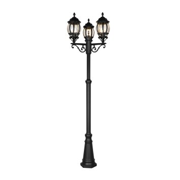 Trio Elvo Buiten staande lamp Zwart, 3-lichts