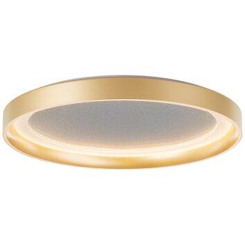 Brilliant Quito Plafondlamp LED Goud, 1-licht