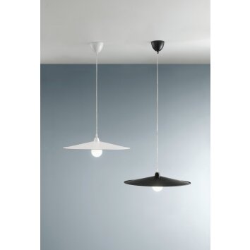 Fabas Luce Kasa Hanglamp Zwart, 1-licht