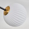 Chehalis Plafondlamp - Glas 12 cm, 15 cm Goud, Zwart, 8-lichts