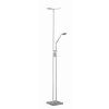 Reality LUKE Staande lamp LED Nikkel mat, 2-lichts