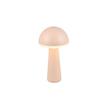 Reality FUNGO Tafellamp LED Beige, 1-licht