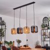 Lauden Hanglamp Amber, Chroom, 4-lichts