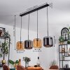 Lauden Hanglamp Amber, Chroom, 4-lichts