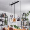 Vevino Hanglamp Zwart, 3-lichts