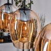 Vevino Hanglamp Zwart, 3-lichts