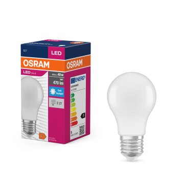 Osram E27 LED 4.9 Watt daglicht wit 470 Lumen