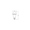 Osram E27 LED 8 Watt warm wit 806 Lumen