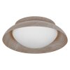 Ledvance Orbis Plafondlamp houtlook, 2-lichts