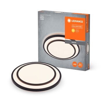 Ledvance Orbis Plafondlamp LED Zwart, 1-licht