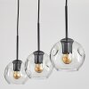 Ripoll Hanglamp Zwart, 3-lichts