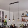 Ripoll Hanglamp Zwart, 3-lichts