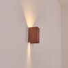 Hoods Wandlamp voor buiten, Licht omhoog & omlaag, Wandlamp LED Roest, 1-licht